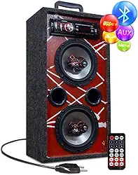 Caixa Bob Residencial Vertical 6 Ativa 100w Bt/usb/sd/aux/fm