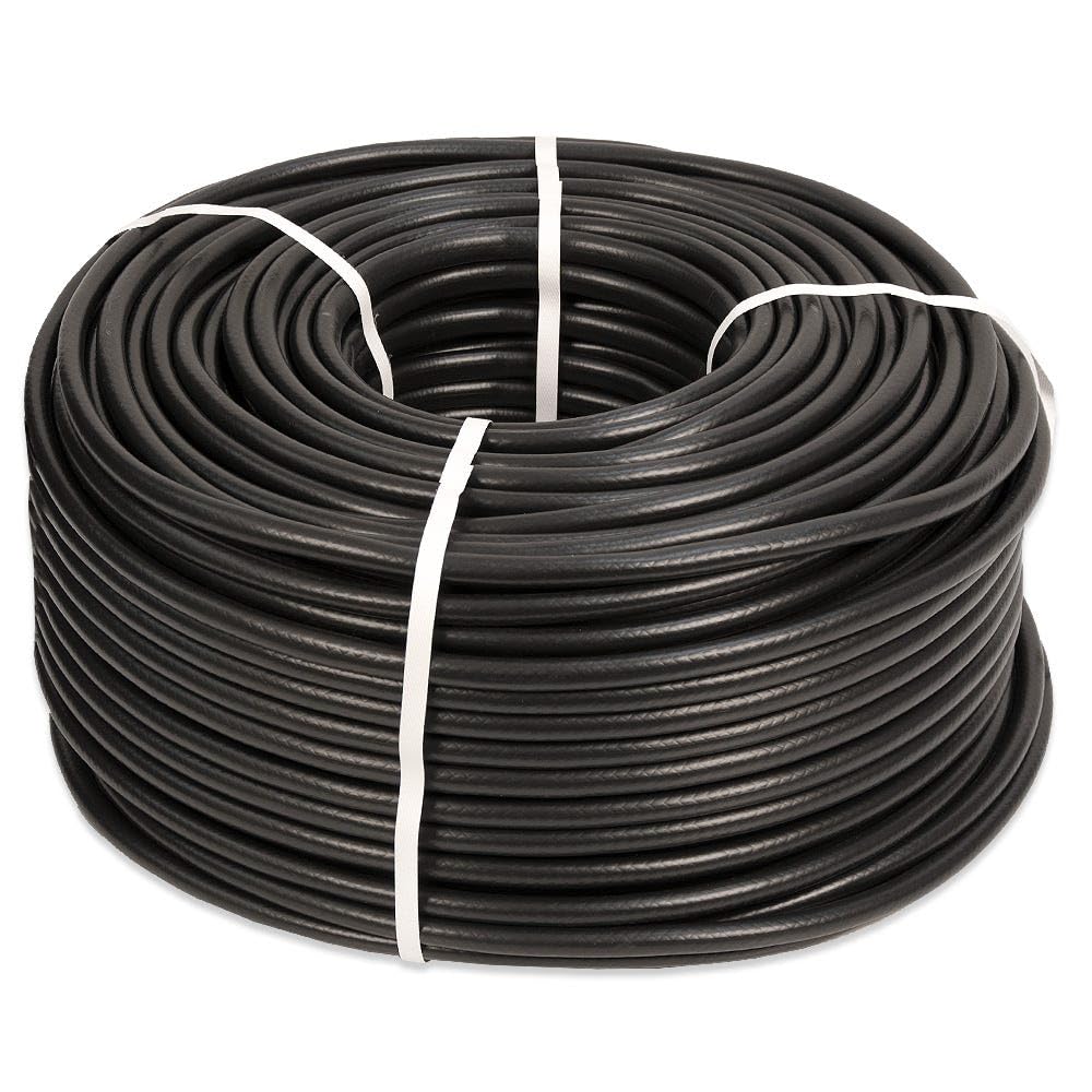 HydroSure Flexible Garden Hose Pipe Black 13mm x 150m | Durable Reinforced Water Line for Domestic Irrigation, Kink Resistant UV Protected Outdoor Hose