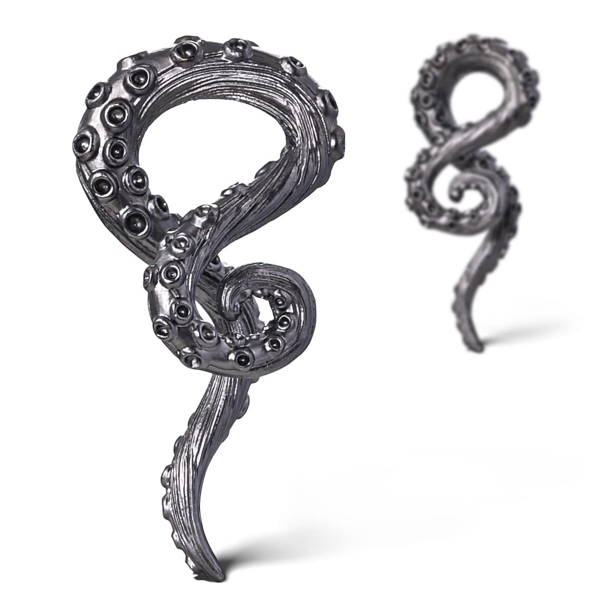 ERKUOO Serpentine Rose Dangle Ear Weights