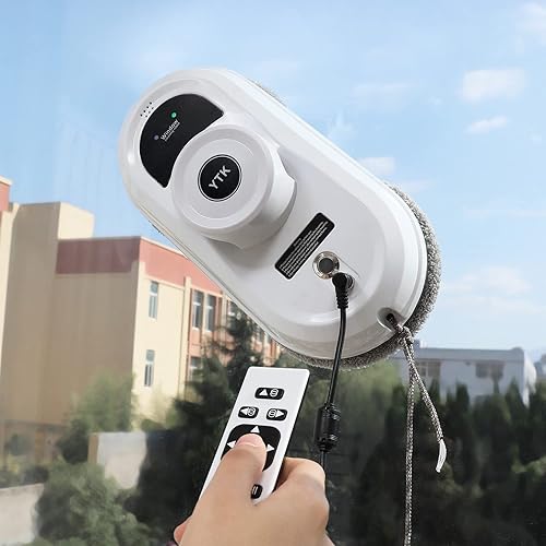 Miniatura 3 de YTK Robot limpiador de ventanas con limpieza ultrasónica de vidrio 5600PA limpiador automático inteligente robot, aspiradora de ventana con ventanas