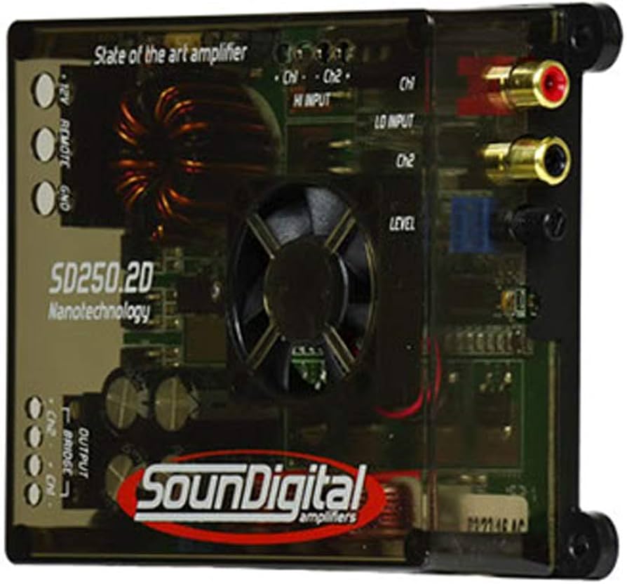 Soundigital Nano 250W Max Power Channel Amplifier, 45 OFF