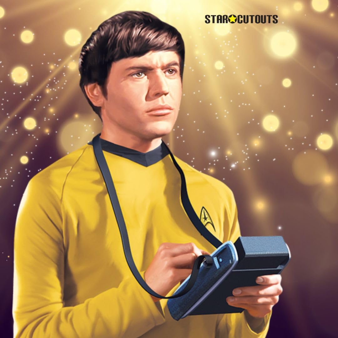Star Cutouts Pavel Chekov - Sagoma in cartone a grandezza naturale di Star Trek, 171 cm, con personaggi classici per fan, compleanni ed eventi, SC4816