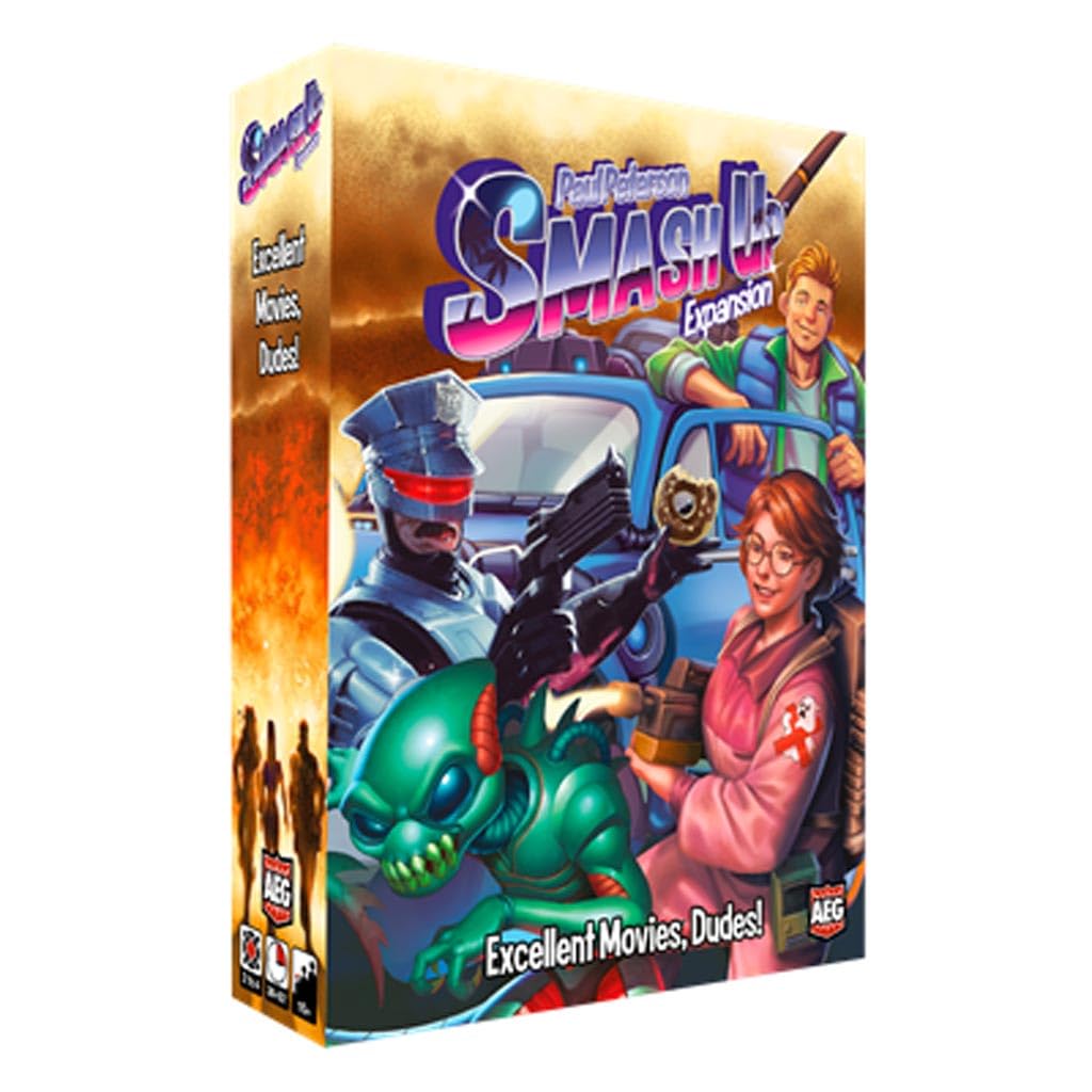 Alderac Entertainment Group (AEG) Smash Up: Excellent Movies, Dudes! Expansion