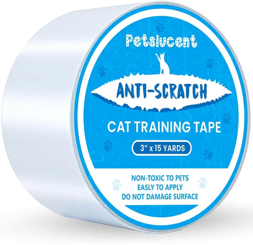 Polarduck Anti Cat Scratch Tape, 3 inches x 20 Yards Cat