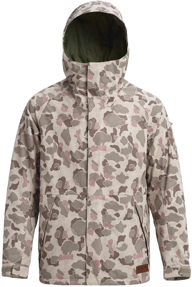 Burton Men's Hilltop Jacket Pastel Desert Duck XX-Small