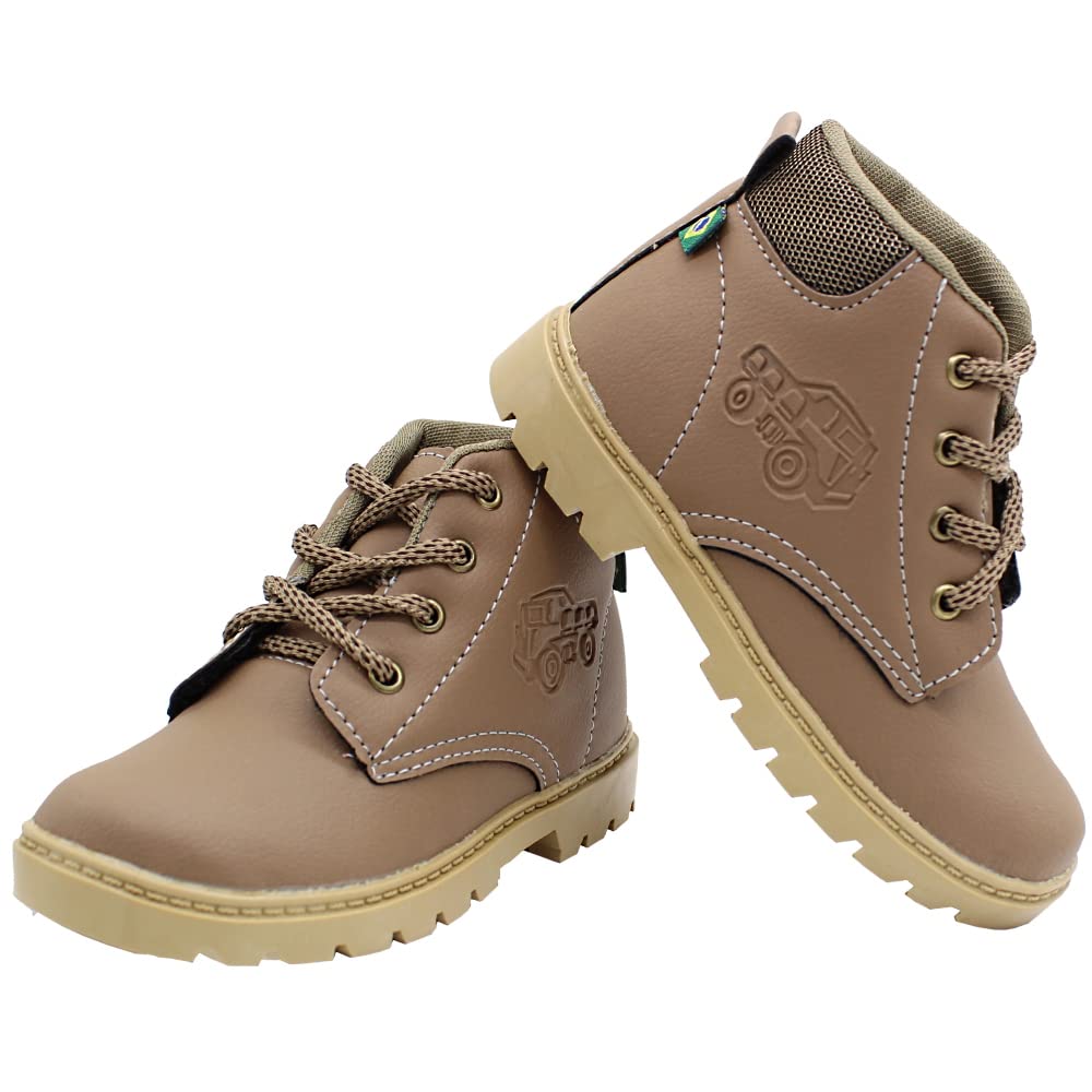 Bota Gibizinho Adventure Infantil Coturno Marrom Claro Bege em promoção! Veja a oferta e mais achadinhos de Botas & Galochas Infantis 2 Hoje é o melhor dia para comprar Bota Gibizinho Adventure Infantil Coturno Marrom Claro Bege com aquele preço maroto! Promoção! Aproveite a oferta! 2