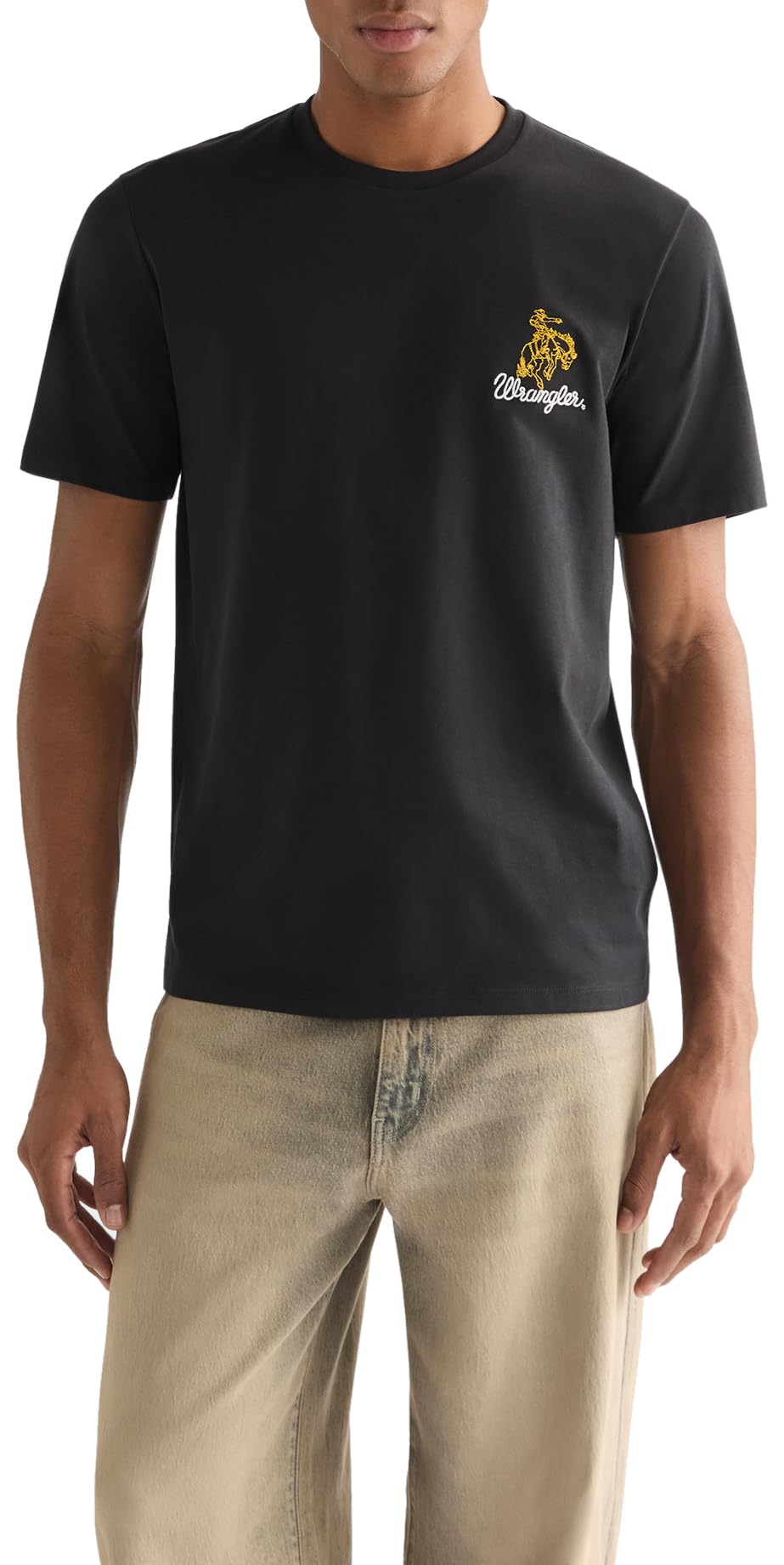 Wrangler Herren Embroidery Tee T-Shirt