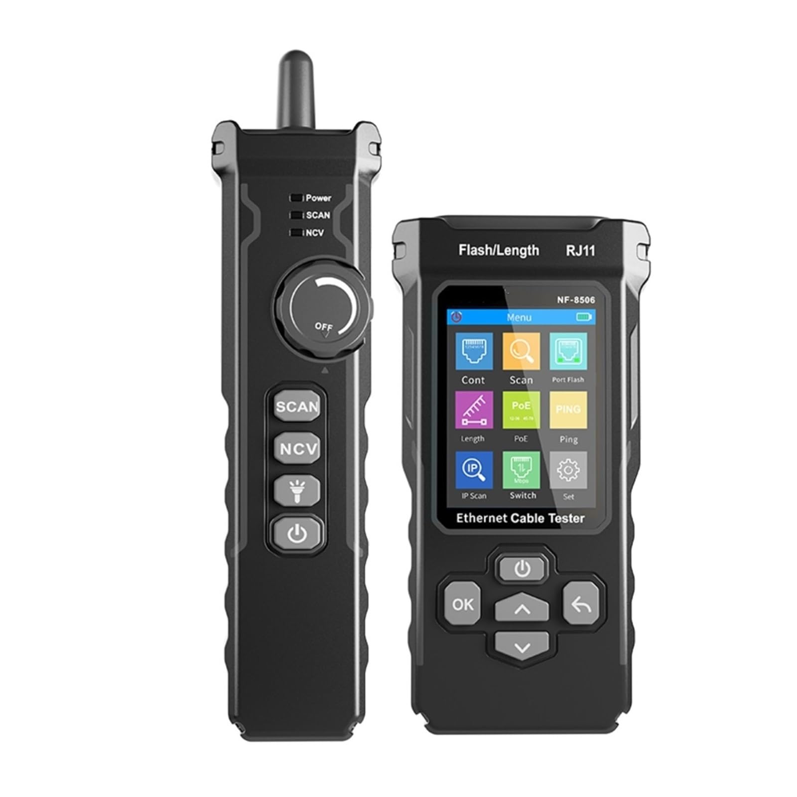 Tester Okablowania Sieciowego Ze Skanerem IP/testem PING Ethernet Wyświetlacz LCD Narzędzia Do Śledzenia Precyzyjna Skuteczna Identyfikacja