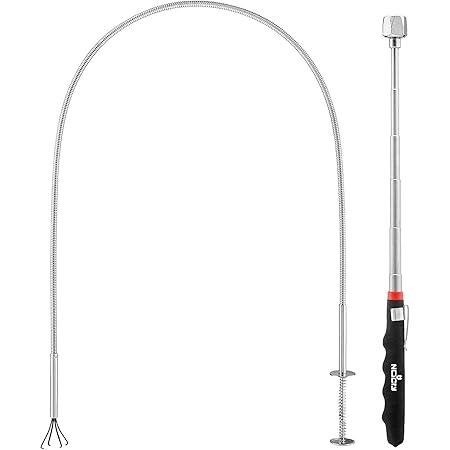 3er Set Teleskop-Magnetstäbe - Flexibel & Stark Für Werkstatt Und Auto