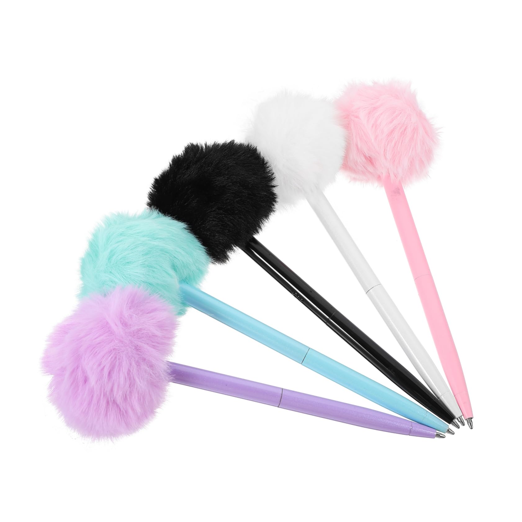 DOITOOL Bolígrafos De Peluche Estudiantes Lápices De Escritura Perfectos Y Escolar Material Y Secado 5 Piezas X 4
