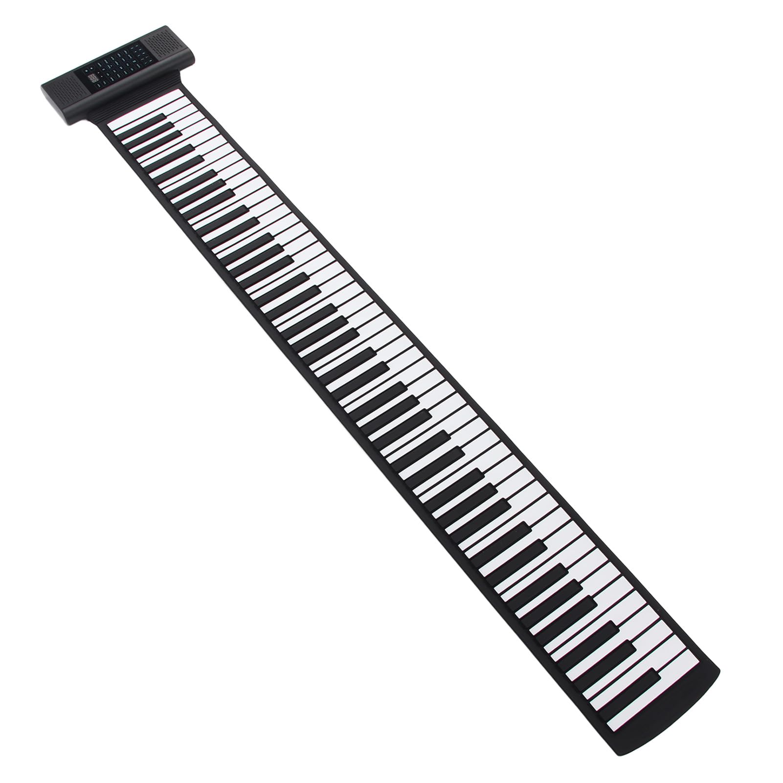 Składany 88-keypowy Przenośny Pianino z MIDI, 28 S, Wyświetlacz LED, ładowany, od Wieków