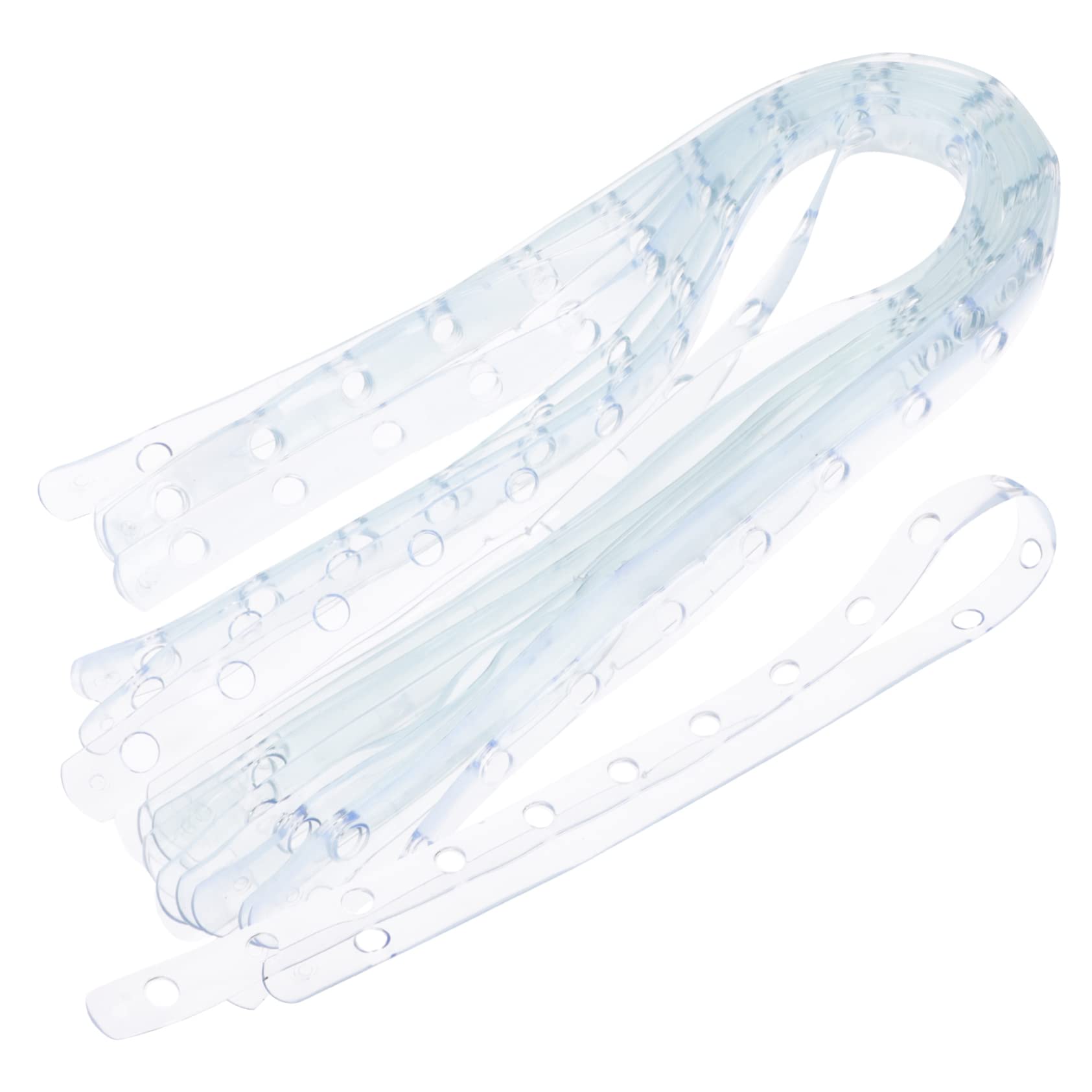 HEALLILY Closet Organizer Plastic Hanger Strips Display Hanger Strips for Closet Rack