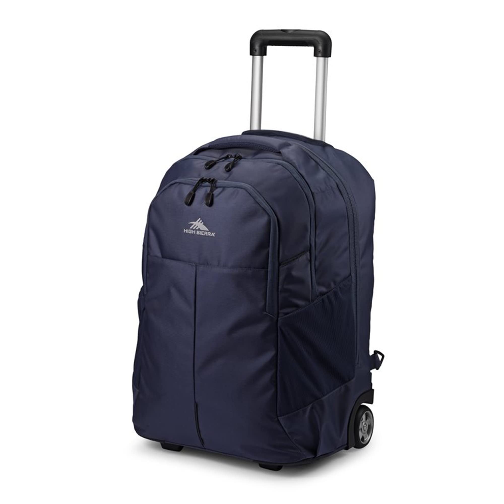 High SierraPowerglide Pro Wheeled Backpack, Rolling Laptop Bag for Travel,  Fits most Laptops, 40L, Indigo Blue