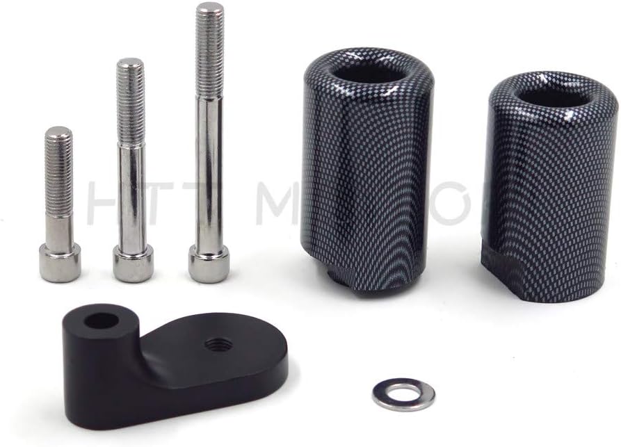 MT219-004-CN No Cut Frame Slider Crash Protector Compatible with 2001 2002 Suzuki Gsxr 1000 Gsx-R Carbon
