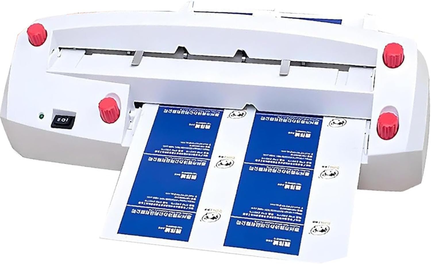 Automatische Visitenkartenschneidemaschine, Kartonschneider mit automatischer Zufuhr und Abfallentfernung für Kartenherstellung