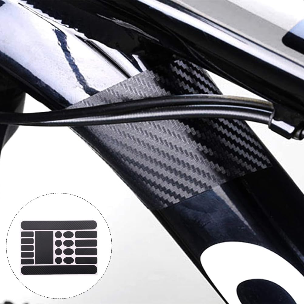 Bicicleta Cadena Espaciador lámina autoadhesiva Cuadro Protector Protección de Pintura MTB BMX Cadena lámina de protección de Pintura