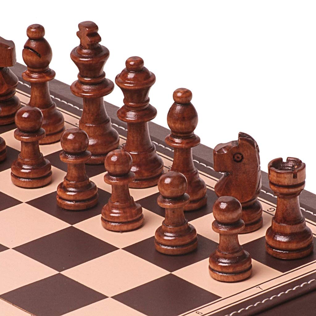 Set da Viaggio 12 Pollici, Set in Legno, Gioco di Slot for Uomini for Principianti, Bambini e Adulti