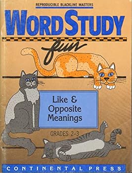 Paperback Word Study Fun:Like & Opposite Meanings/Grade 2-3 Book