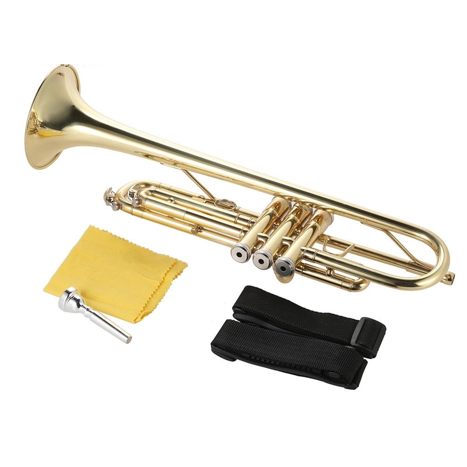 Trompeten Trompete Instrument B-Dur Profiprüfung Anfänger Rohr Messing Gold Kupfer Lack