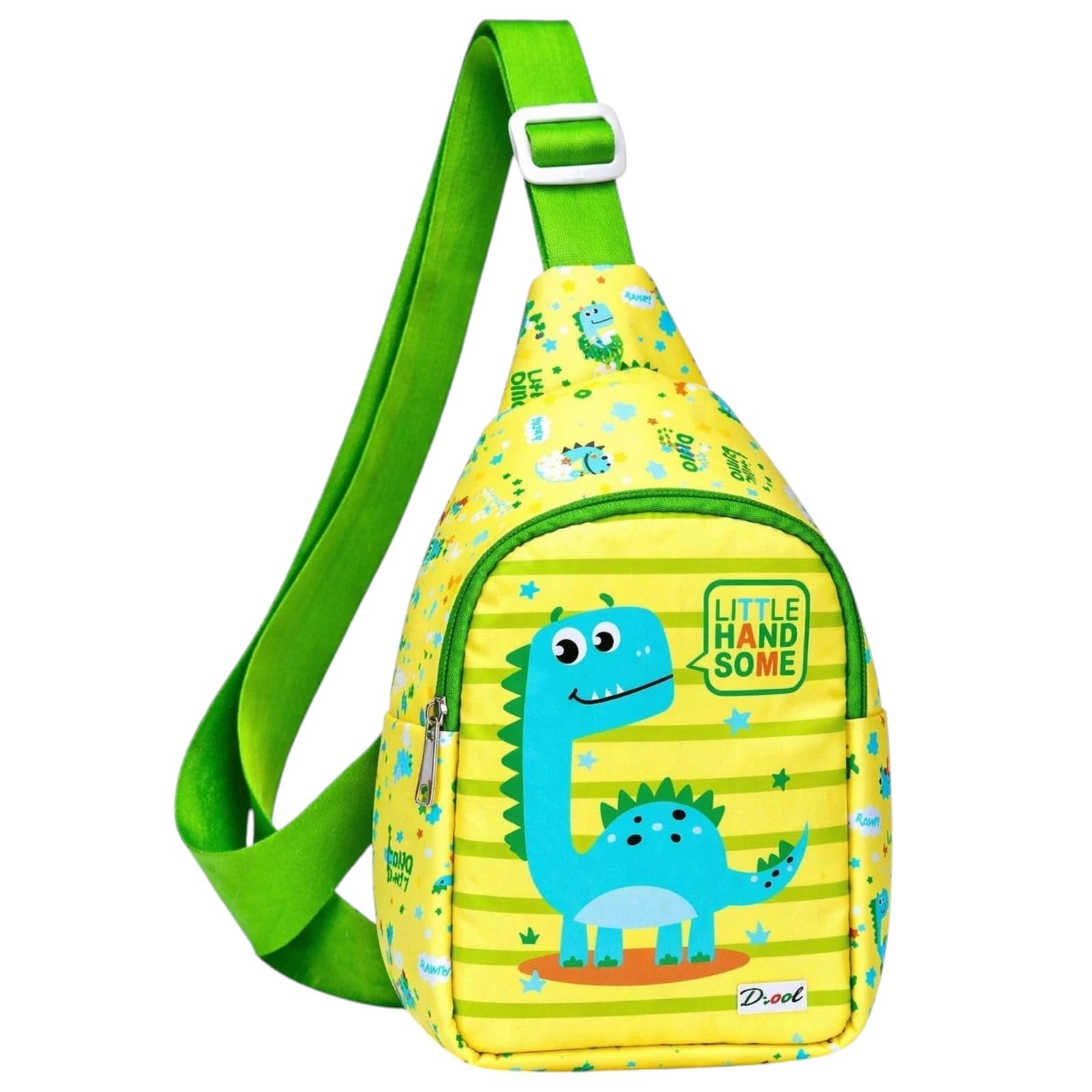 Colourful Crossbody Sling Bag For Boys & Girls, Adjustable Strap (Pack Of 1) Chest Bga For School, Picnic & Travel, Best Return Gift For Kids-image-40