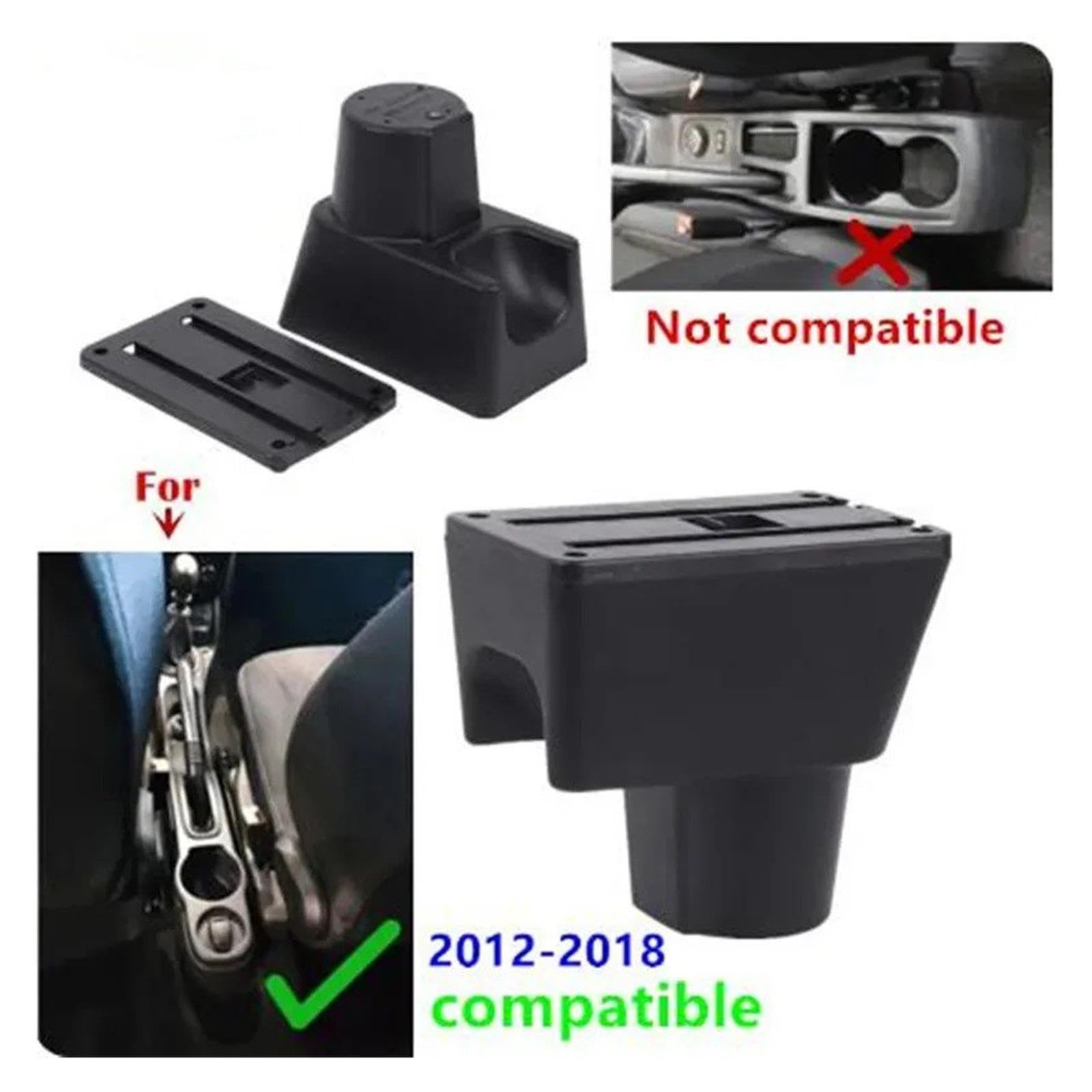 Para Terrano 3 Caja Reposabrazos Coche Accesorios Superficie Curva