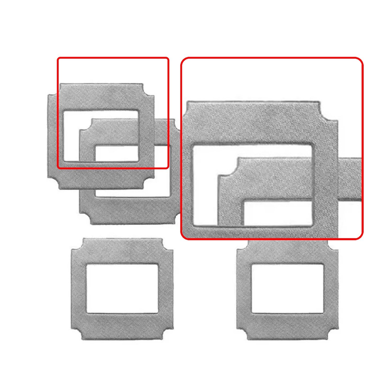 Panno Lavavetri for Robot Lavavetri, Compatibile Con HUTT, W55 W66 DDC5 DDC55 Stracci Di Ricambio Kit Di Pezzi Di Ricambio | W55 Mop 6pcs