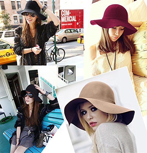 Yahee365, soffice cappello a campana a tesa larga