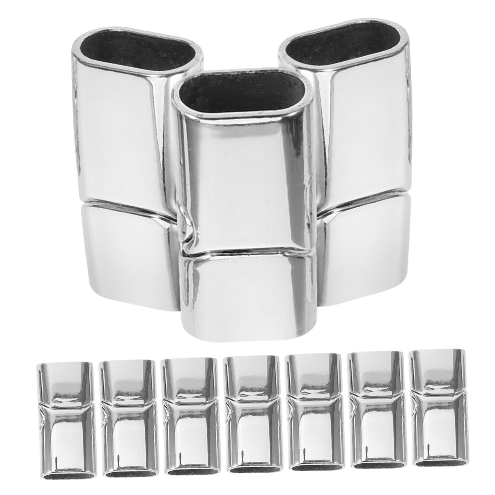 Operitacx 40stücke Magnetverschluss Für Schmuck Halsketten Und Armbandverbindungen Installieren Glatte Oberfläche Für Schmuckhandwerk