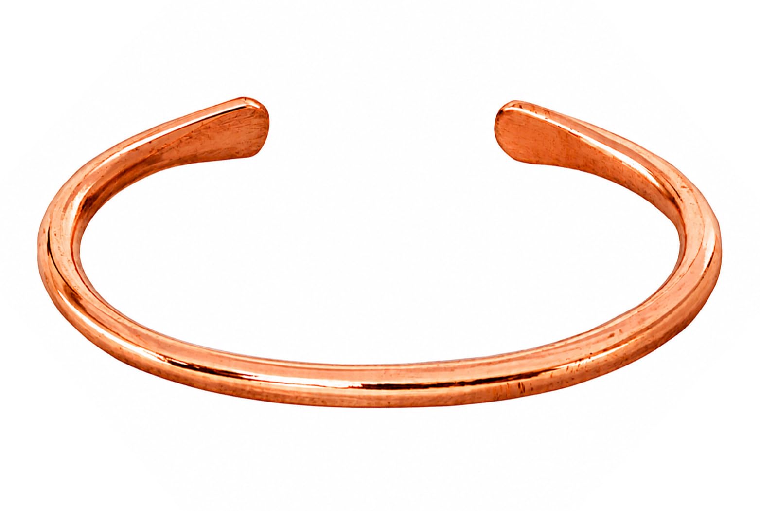 Touchstone Copper Bracelet Tibetan Style. Hand Forged with Solid and high Gauge Pure Copper.