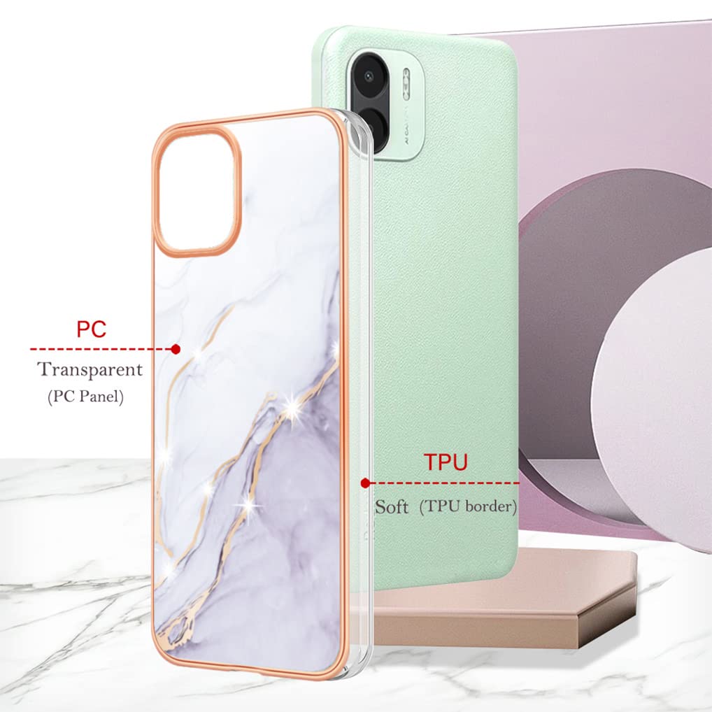SEAHAI Cuir Coque pour Xiaomi Redmi 14C / Xiaomi Poco C75, Très Mince