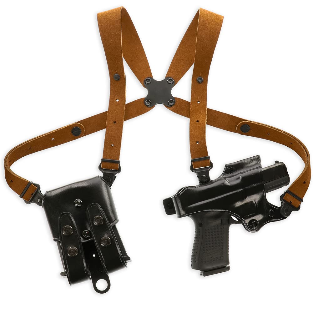 アメリカテキサスギャルコ実銃用ホルスター Amazon.com: Galco Jackass Shoulder Leather Holster, Glock 20/Glock