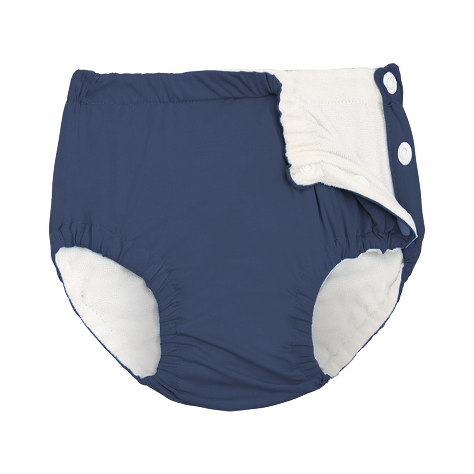 Mjjsk Toddler Baby Reusable Swim Nappies Boys Girls Soft Comfort Washable Swimming Nappy Pants Unisex Infant Beach Pool Holiday Swimwear (D-Blue,6-12 Months)