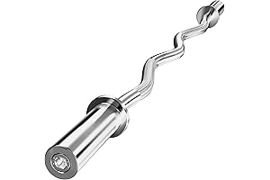 Curling Bar: The Ultimate Companion for Biceps Curls, Squats, and Weightlifting