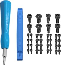 Doorbell Security Screw Set Compatible with for Ring Doorbell, Doorbell Screws Replacemen with 40 Screws and Screwdriver Tools