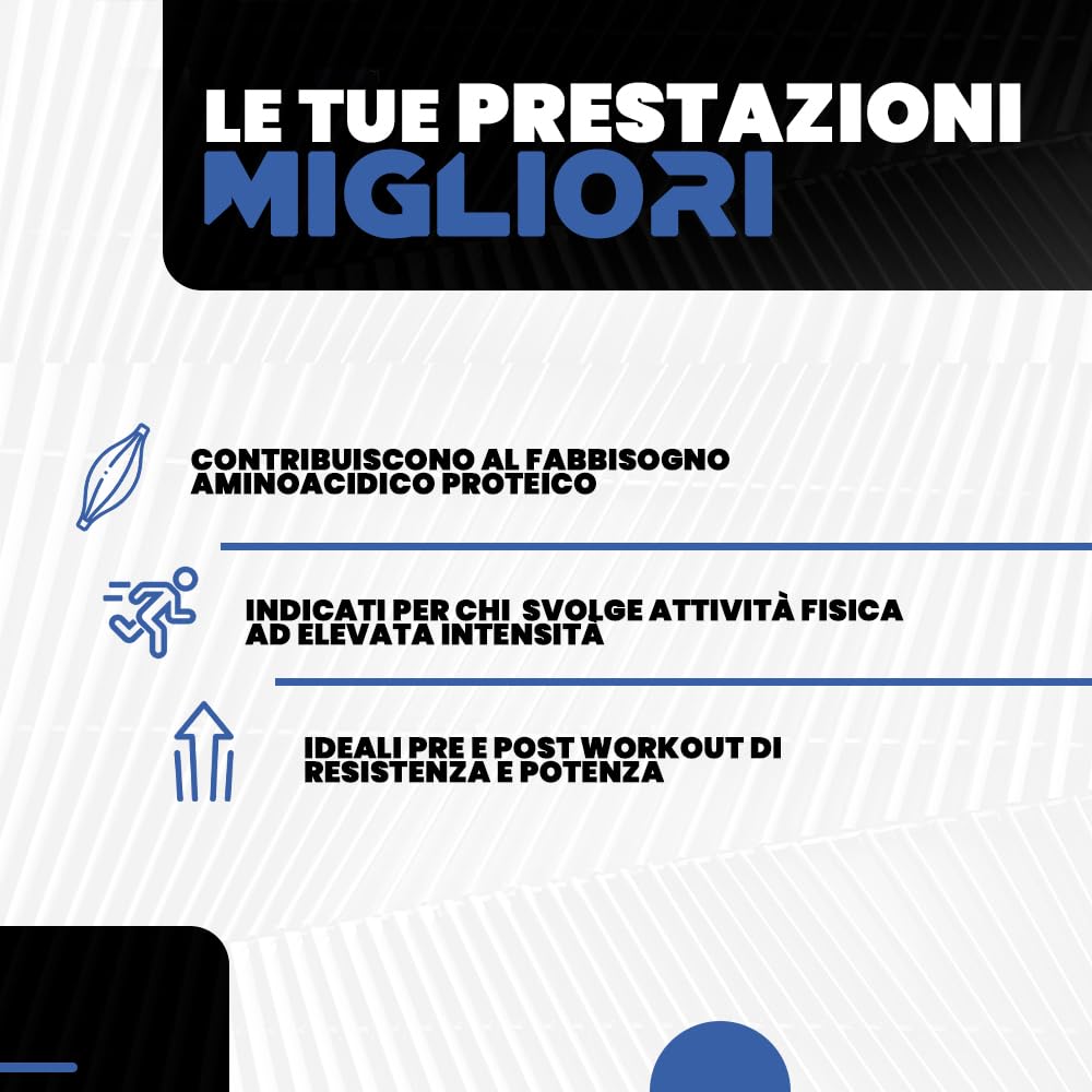 EAA Aminoacidi Essenziali con mix di vitamine B1, B6 ed E - Integratore di amminoacidi naturali vegan ottenuti da fermentazione T-Rex Integratori (Polvere, Frutti di Bosco)