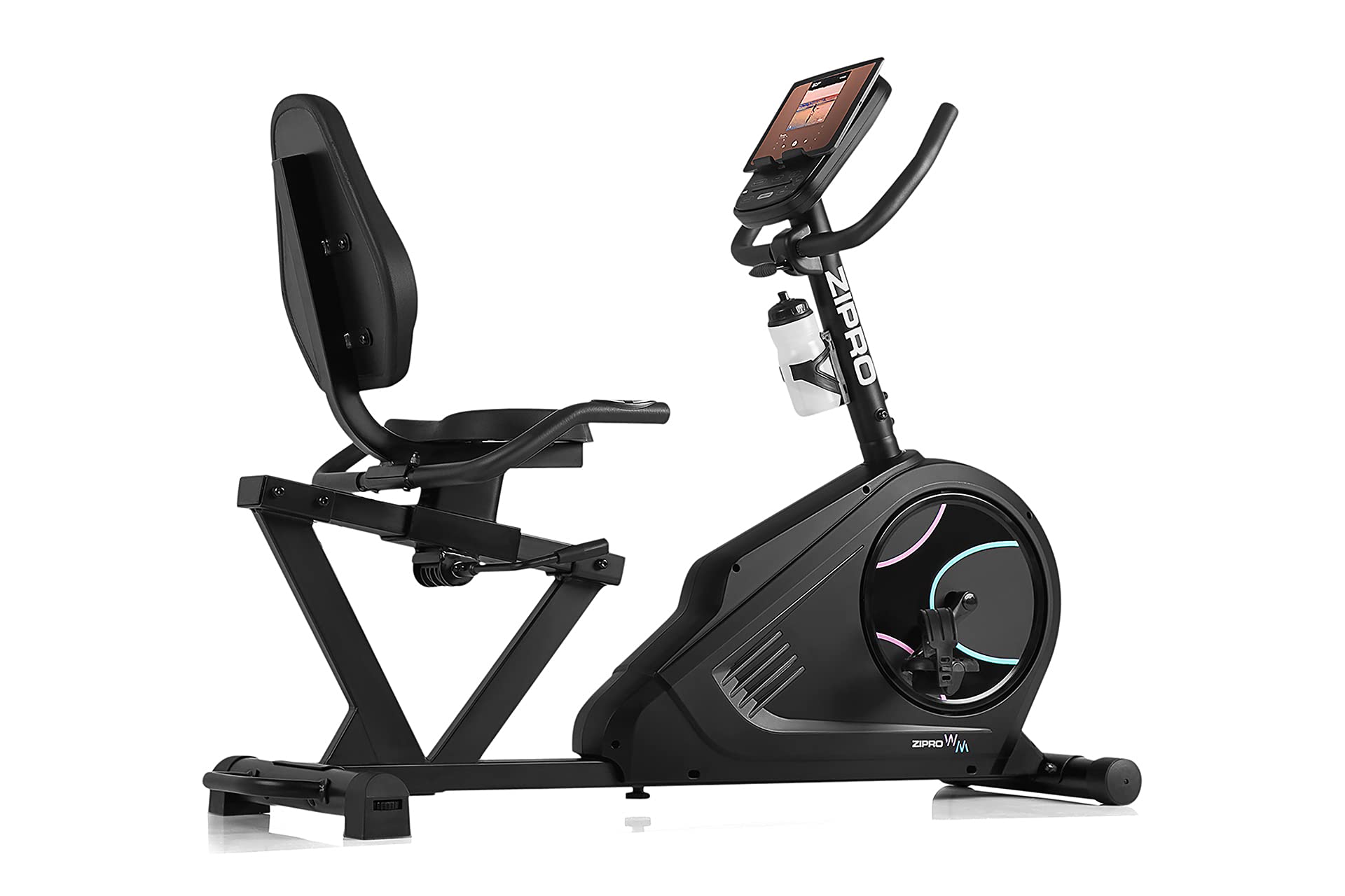 Zipro Cyclette Glow, Fitness Bike Ergometrico, Trainer Magnetico per Bicicletta, Ergometro fino a 150 kg, Bici da Interno, Cyclette per Allenamenti Domestici, Cyclette da Ciclismo con Cavo