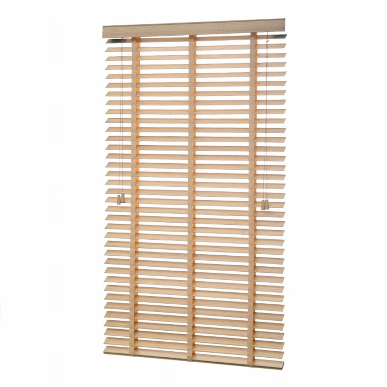 Persianas venecianas de madera maciza a medida de 40 a 140 cm de ancho con oscurecimiento