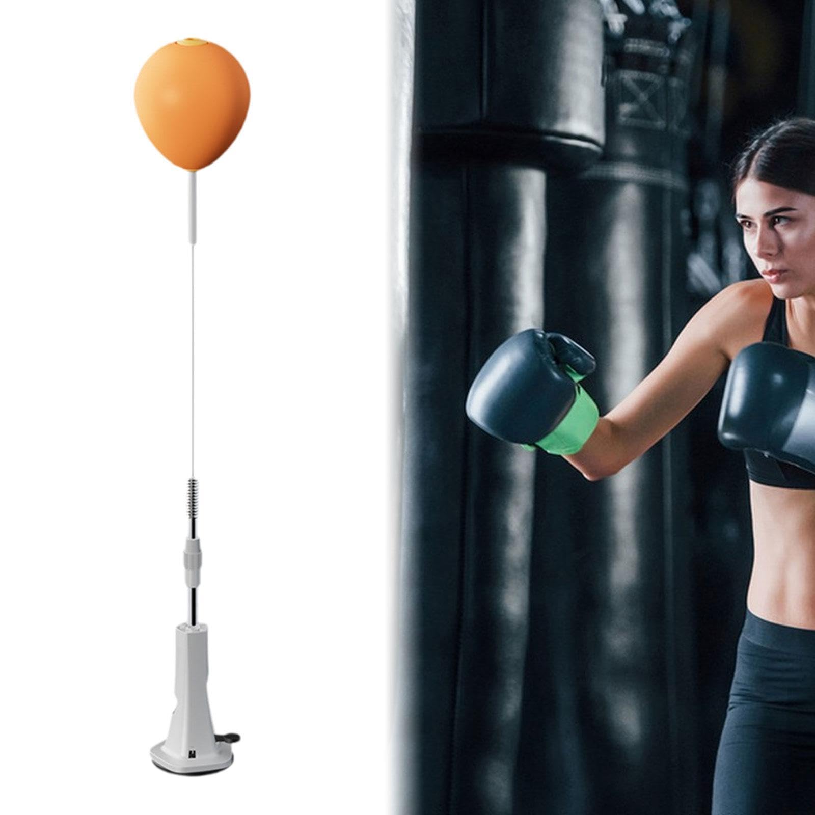 Pelota de reacción de Boxeo, Pelota de Velocidad de Boxeo, Equipo de Boxeo, Pelota de Reflejo de Boxeo de pie con Soporte para Ejercicio,