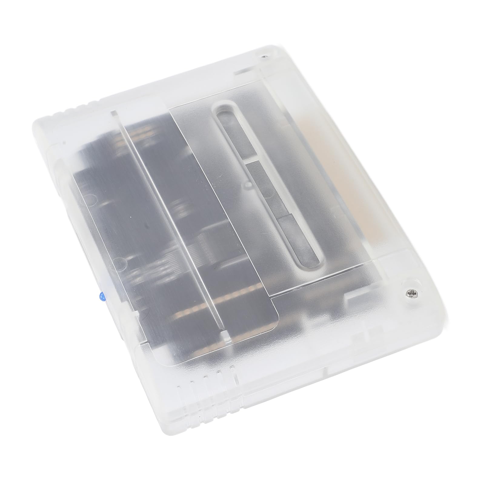 3000 in 1 Spielekassette, Hochgeschwindigkeits Videospielkassette, Integrierte 8GB Speicherkarte, für SNES Spielekonsole (nur Kompatibel mit Japanischen und Europäischen Konsolen) (Transparentes
