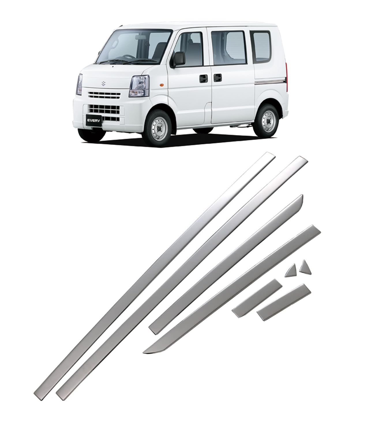 エブリィワゴン/バン DA64 サイドドアアンダーモール CEX250 エブリイ