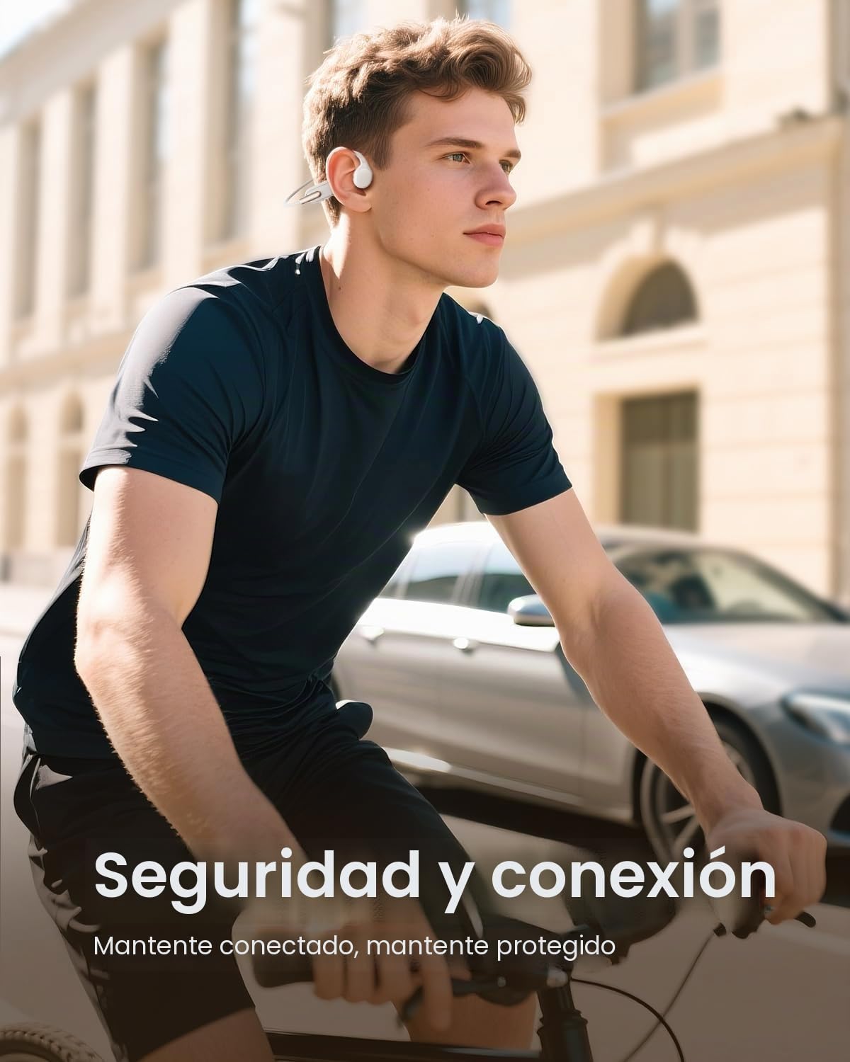 HIFI WALKER Auriculares de natación con conducción ósea, Impermeables, inalámbricos, Bluetooth 5.3, Auriculares Deportivos con Reproductor de MP3 para natación bajo el Agua, Correr, Ciclismo