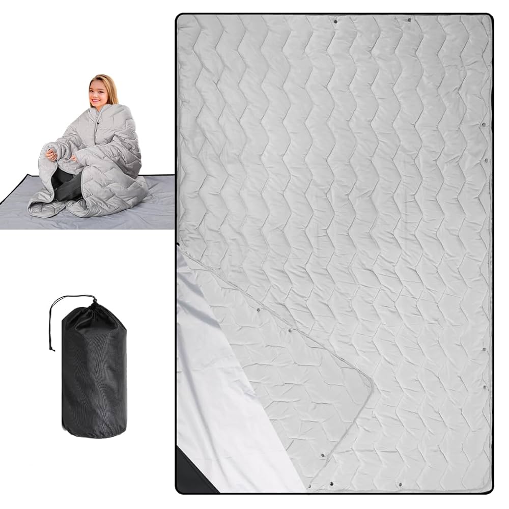 布団・毛布 DAIRIKU 21ss \"Sleep in the Open\" Blanket Amazon.com: Black White Tan Zigzag Printed Fall Summer Cold