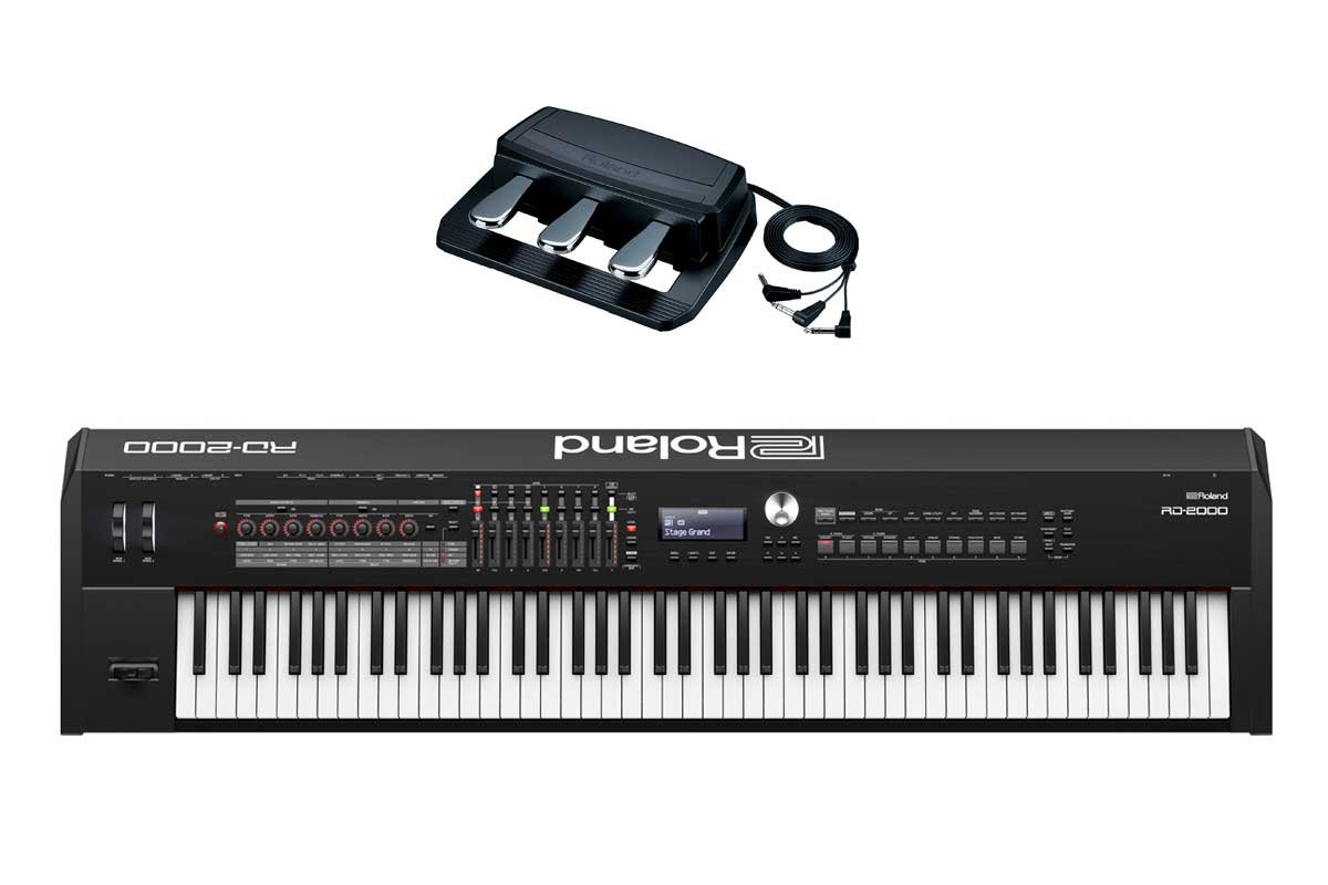 Amazon.co.jp: Roland RD-2000 Stage Piano Stage Piano 3-Piece Pedal 
