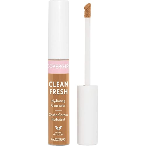 COVERGIRL Clean Fresh Hydrating Concealer, Tan Rich, 0.23 Fl Ounce