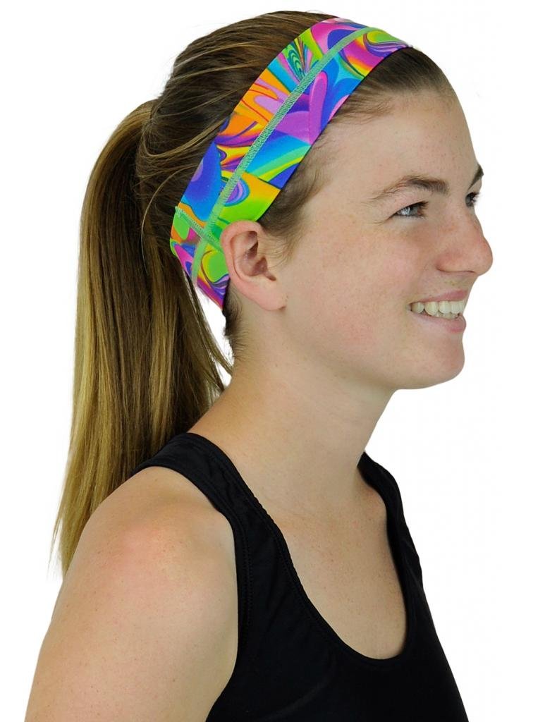 LokoSphere Headband, One Size, Pink Rain