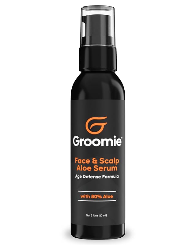 Sérum de Aloe Vera para Rosto e Couro Cabeludo Groomie, 60 mL
