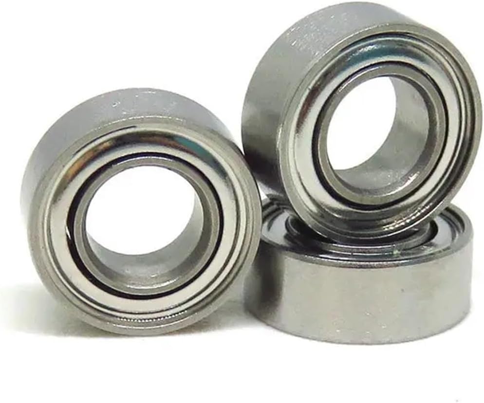 BAMMY 10pcs SMR84ZZ 4x8x3 Stainless Steel Bearings SMR84 ZZ Z L840ZZ 4 * 8 * 3 ABEC5 Miniature Deep Groove Ball Bearing