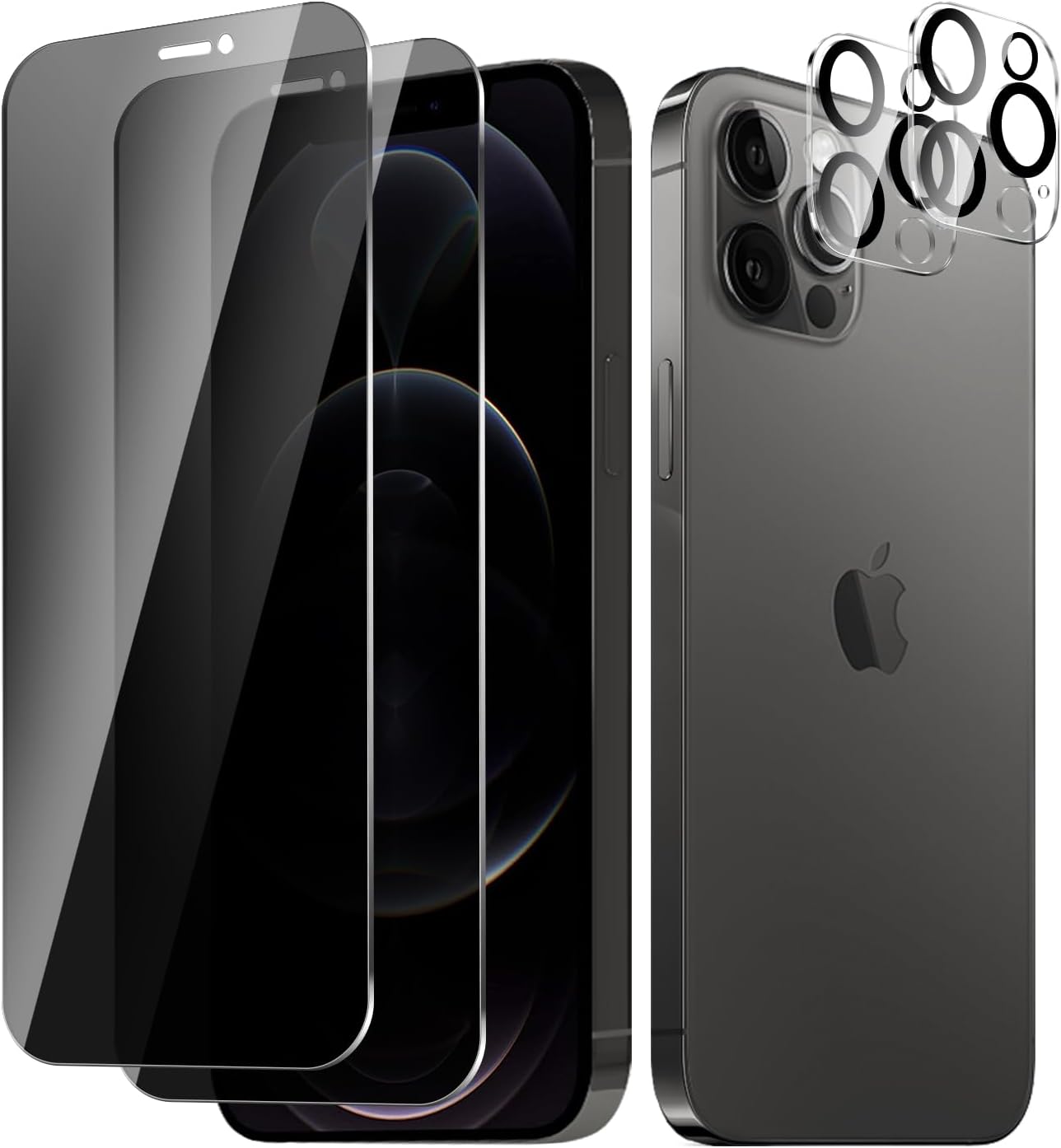 BIESHKJ[2+2Pezzi Per iPhone 14 Plus Pellicola Protettiva