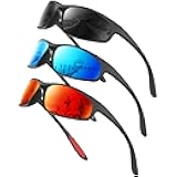 Mens-Sunglasses Polarized Sunglasses-Men Sports: Sport Sun Glasses for Running Cycling Fishing with UV Protection