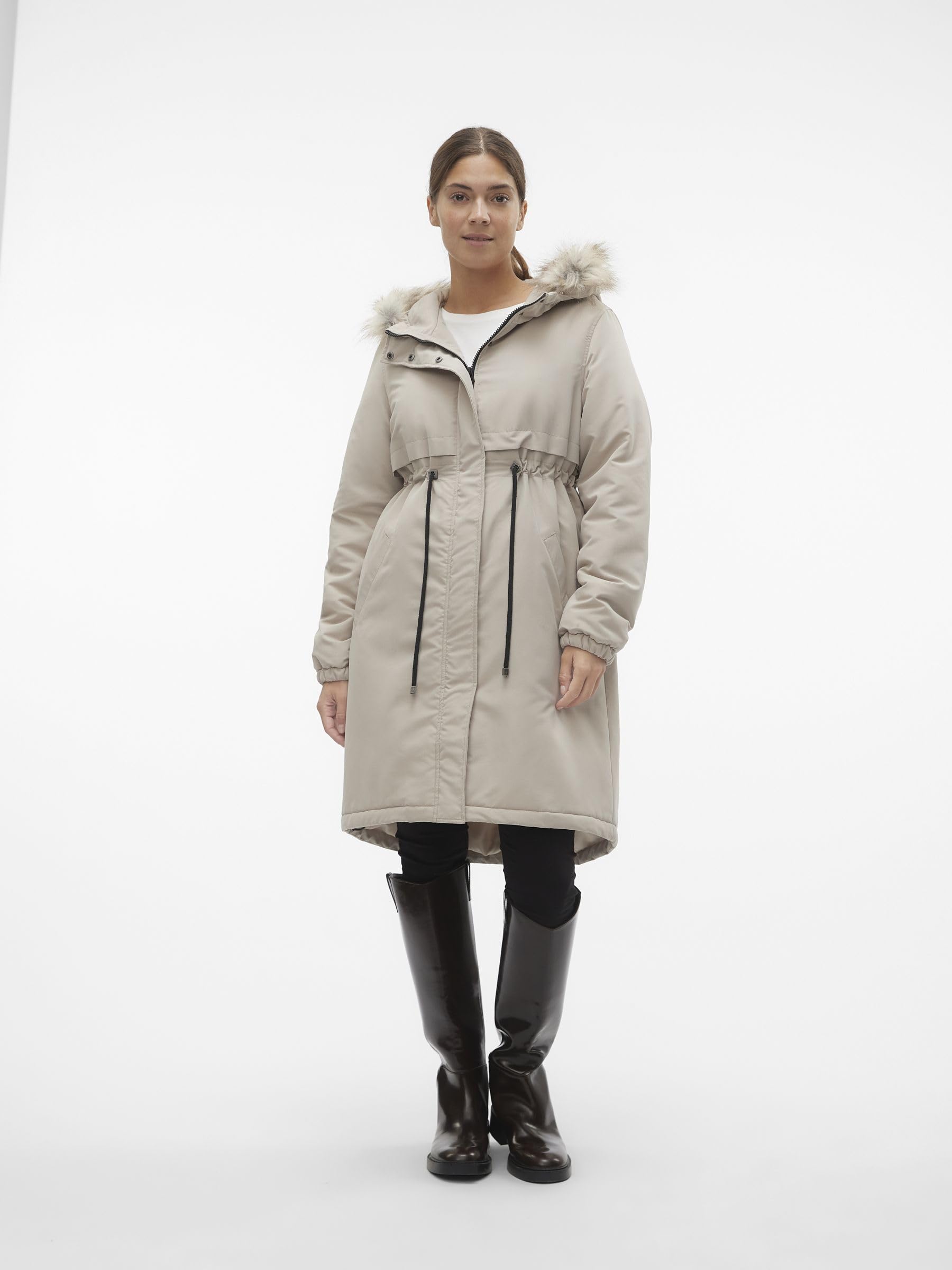 Mama Licious Parka lungo da donna